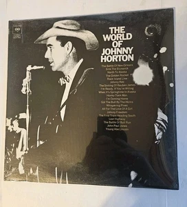 THE WORLD OF JOHNNY HORTON - NEW NEVER OPENED - Imagen 1 de 6