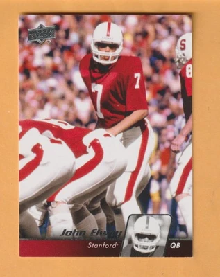 John Elway Stanford Cardinal 2011 Upper Deck #14 HOF Denver Broncos - Image 1 of 2