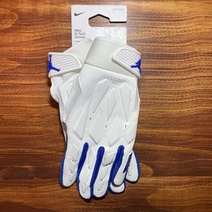 Nike Jordan D-Tack 6.0 Football Gloves Men's Size 2XL White Signal Blue NEW - Picture 1 of 6