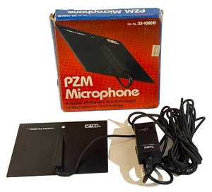 Realistic PZM 33-1090A Negro Escritorio Área Zona Micrófono Grabación Caja Original - Imagen 1 de 11
