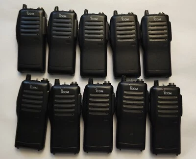 (10) ICOM IC-F21BR 2CH TWO-WAY RADIO *FOR PARTS/NOT WORKING* - Image 1 of 3