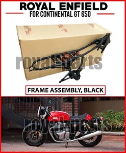Royal Enfield ''FRAME ASSEMBLY'' Black For Continental GT 650 - Picture 1 of 11