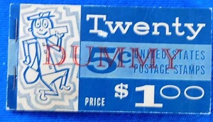 USPU Dummy Stamp Booklet - Picture 1 of 3