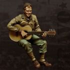 1/35 U.S. G.I. with Guitar WW2 Resin Model Soldier Military theme Unassembled