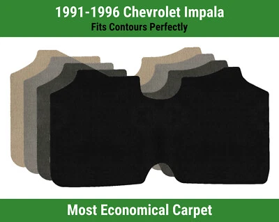 Tapete de porta-malas Lloyd Velourtex para 1991-1996 Chevrolet Impala  - Imagem 1 de 4