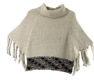 Chelsea & Violet Pullover Damen Medium Wollmischung Fransen Boho Pulli - Bild 1 von 10