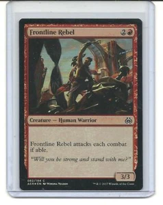Frontline Rebel - Foil - Aether Revolt - Magic the Gathering - Picture 1 of 4