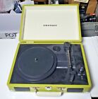 Crosley CR8005A-GR Cruiser Portable 3-Speed Turntable, Green Tested