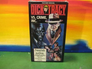Dick Tracy vs. Crime, Inc The Ghost B&W Feature Film (VCI Recut Serial) VHS Tape - Imagen 1 de 3