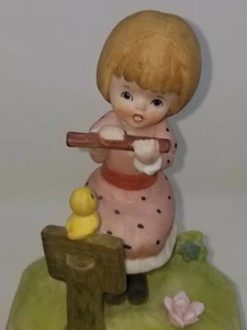 vintage musical porcling musical little girl  - Picture 1 of 7