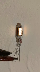 Qty-10 Lot  TH4B Thyratron tube ( TX4B ) Neon Bulb dot indicator for nixie clock - Picture 1 of 9