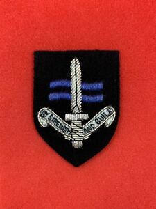 Special Boat Service Cap Badge SBS UKSF Special Forces Embroidered Hat Badge