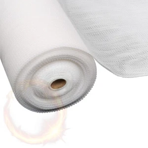 Instahut 50% Shade Cloth 3.66x10m Shadecloth Wide Heavy Duty White - Picture 1 of 7