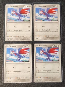 4x Skarmory 142/197 Pokemon card SV Obsidian Flames uncommon NM - Picture 1 of 1