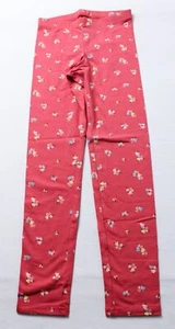 Old Navy Girl's Stretchy Full-Length Leggings BL1 Fashion Red Ditsy Size 8 NWT - Picture 1 of 4