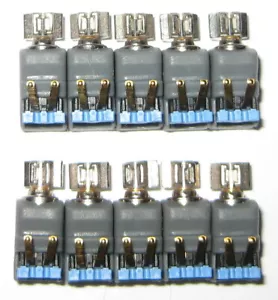 10 x motore vibrante mini cercapersone/cellulare - da 3 a 6 V DC - 13 mm x 6 mm - 1 grammo - Foto 1 di 6