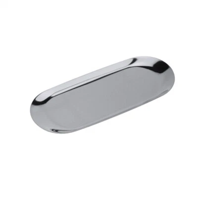 Schlankes Edelstahl Deko Tablett für Schmuck und Handtuch Aufbewahrung S/M/L - Bild 1 von 4