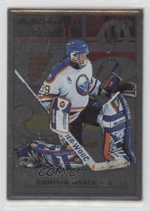 1996-97 Leaf Preferred Steel Dominik Hasek #52 HOF