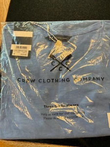 CREW CLOTHING PERFECT CREW SLUB T-SHIRT WEISS 16 UVP £22 - Bild 1 von 3
