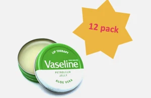 Vaseline Lip Therapy 20g unisex, Aloe Vera - 12 pack - Picture 1 of 4