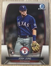 2023 Bowman Chrome Josh Jung #21 Rookie Card