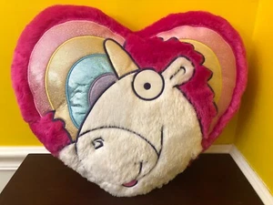 Universal Studios Despicable Me Minion Mayhem Exclusive Agnes 16" Unicorn Pillow - Picture 1 of 6