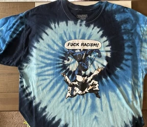 Chinatown Market Black Panther "F" Racism XL Tie-Dye T-shirt RARE! - Picture 1 of 4