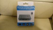 GAME Cube Controllers Adapter for Wii U, PC & Switch 