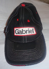 black embroidered baseball cap hat advertising Gabriel