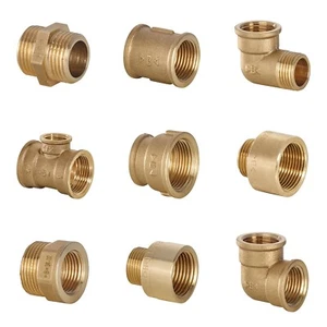 Conex Bänninger Gewindefittings aus Messing Serie 8000M Profi Schraubfittings