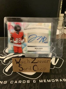 2024 Sage Aspire Javon Baker Auto Silver Foil /25 - Bild 1 von 6