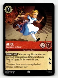 Disney Lorcana Alice - Llavero valiente 127/204 - Reign of Jafar - Imagen 1 de 1