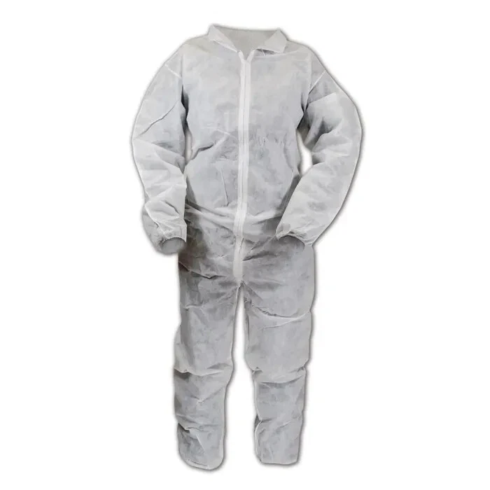 25 Protective Coveralls Cleaning Spray Painting Hazmat Insulation Bunny Suits LG - Image 1 of 4
