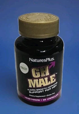 Nature's Natures Plus GH Hormona Masculina Boost Hombres 60 Cápsulas Uso Por O3/27 Foto 1 de 3