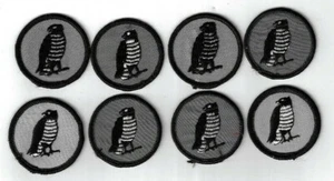 Lot of 8 RAVEN Patrol Patches Modern Tan Authentic Ready To Use [IND1155] - Picture 1 of 1