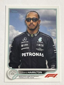 2022 Topps Formula 1 F1 Lewis Hamilton #6 Mercedes Ferrari - Picture 1 of 2