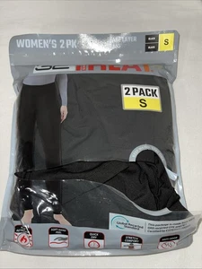32 Degrees Heat Women's Base Layer Pant Ultra Light 2Pk Black Small - Picture 1 of 3