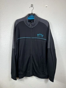 Boss Hugo Boss Skaz Full Zip Track Jacket Men’s Black Size XXXL - Picture 1 of 11