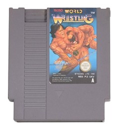 Tecmo World Wrestling for Nintendo NES Cartridge Only PAL