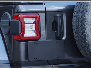 Car Tailgate Door Handle License Plate Holder Bracket For Jeep Wrangler JL 2018+ - Bild 1 von 4
