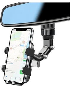 Car Phone Holder Mount 360° Rotatable Car Windshield Dashboard Stand Universal - Picture 1 of 5