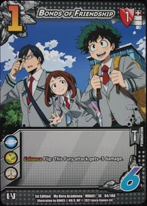 Universus - My Hero Academia - Juego "Bonds of Friendship" MHA1 SE 64/180 - Imagen 1 de 1