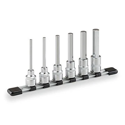 TONE Long Hex Socket Set with Socket Holder HH406L 1/2 Inch Drive 6-Piece From - Image 1 of 3