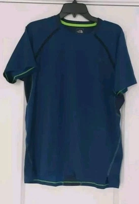 Camisa The North Face Flash Dry-XD Mountain Athletics Azul Rendimiento Talla M Usada en Excelente Condición Foto 1 de 4