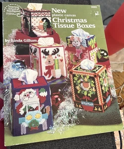 De colección Raro American School of Needlework NUEVAS CAJAS DE PAÑUELOS DE NAVIDAD 1990 Bk 3080 - Imagen 1 de 7