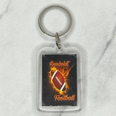 Humboldt Football Double Sided Keychain Keyring - Image 1 of 4