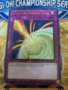 Yugioh Storming Mirror Force MAGO-EN096 1ª EDICIÓN casi nuevo - Imagen 1 de 1