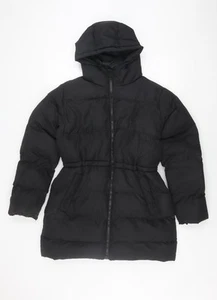 Brave Soul Women's Black Puffer Jacket Size 10 - Picture 1 of 12