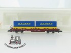 ZM2269 Escala Z Märklin 8607 Vagon Plataforma con Contenedores Danzas de la DB -