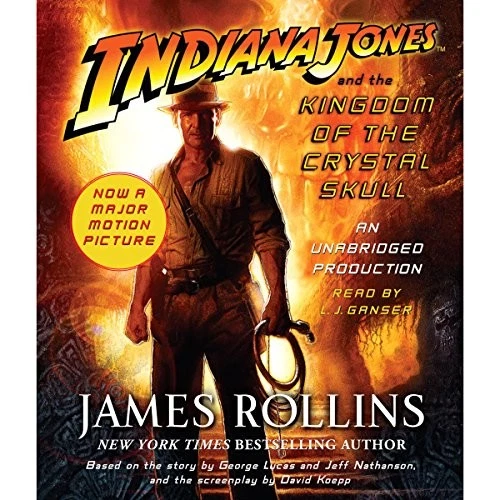 AUDIOBOOK Indiana Jones and the Kingdom of the Crystal Skull by James Rollins - image 1 of 1